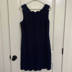 J. Crew Scalloped Shift Dress, Size 8